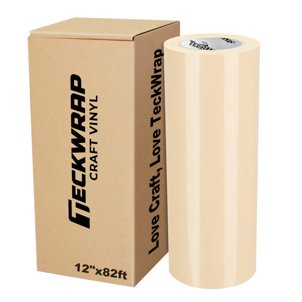 Glossy 001E Series - TeckWrap Permanent Adhesive Vinyl