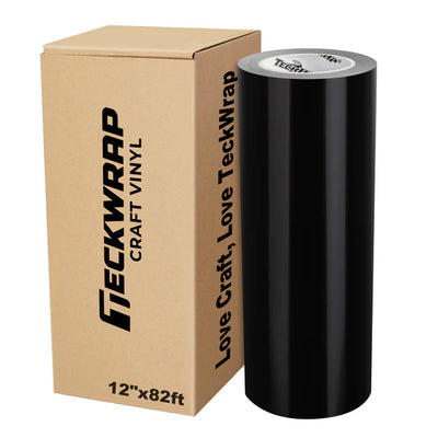 Glossy 001E Series - TeckWrap Permanent Adhesive Vinyl