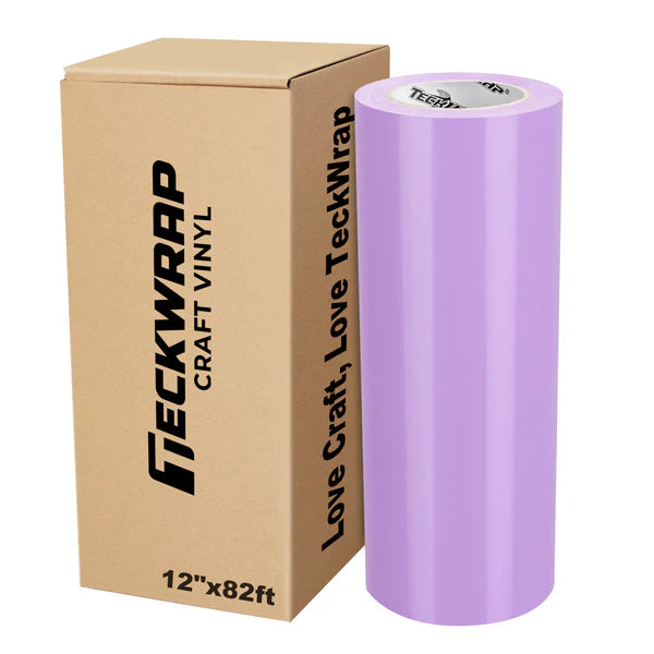 Glossy 001E Series - TeckWrap Permanent Adhesive Vinyl