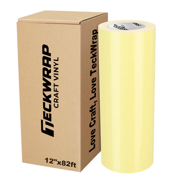 Glossy 001E Series - TeckWrap Permanent Adhesive Vinyl