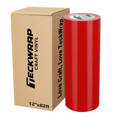 Glossy 001E Series - TeckWrap Permanent Adhesive Vinyl