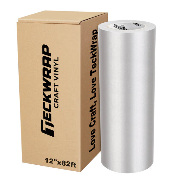 Glossy 001E Series - TeckWrap Permanent Adhesive Vinyl