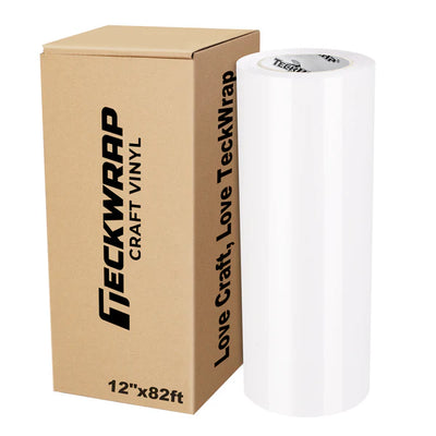 Glossy 001E Series - TeckWrap Permanent Adhesive Vinyl