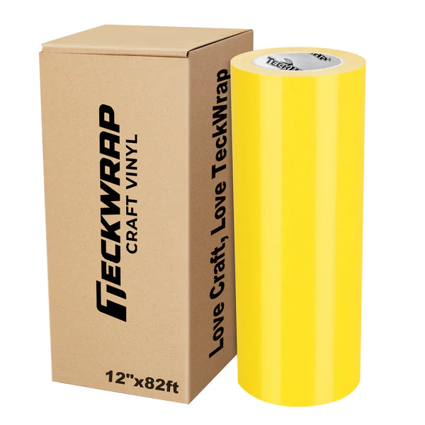 Glossy 001E Series - TeckWrap Permanent Adhesive Vinyl