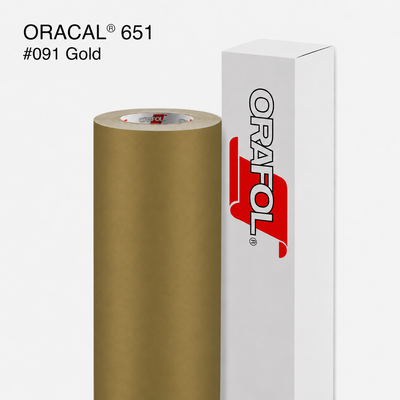Oracal® 651 - Matte Permanent Adhesive Vinyl