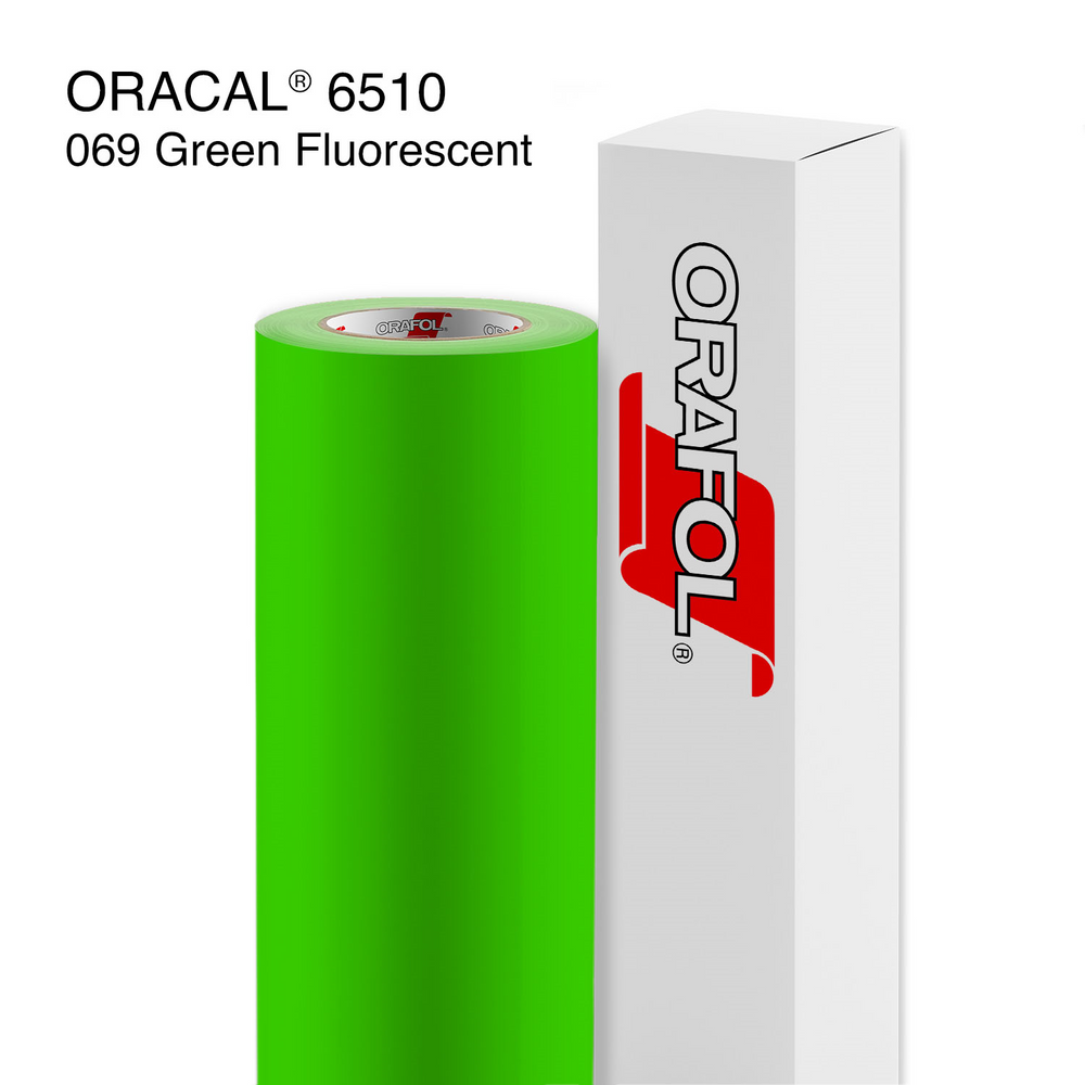 Oracal® 6510 Fluorescent - Permanent Adhesive Vinyl