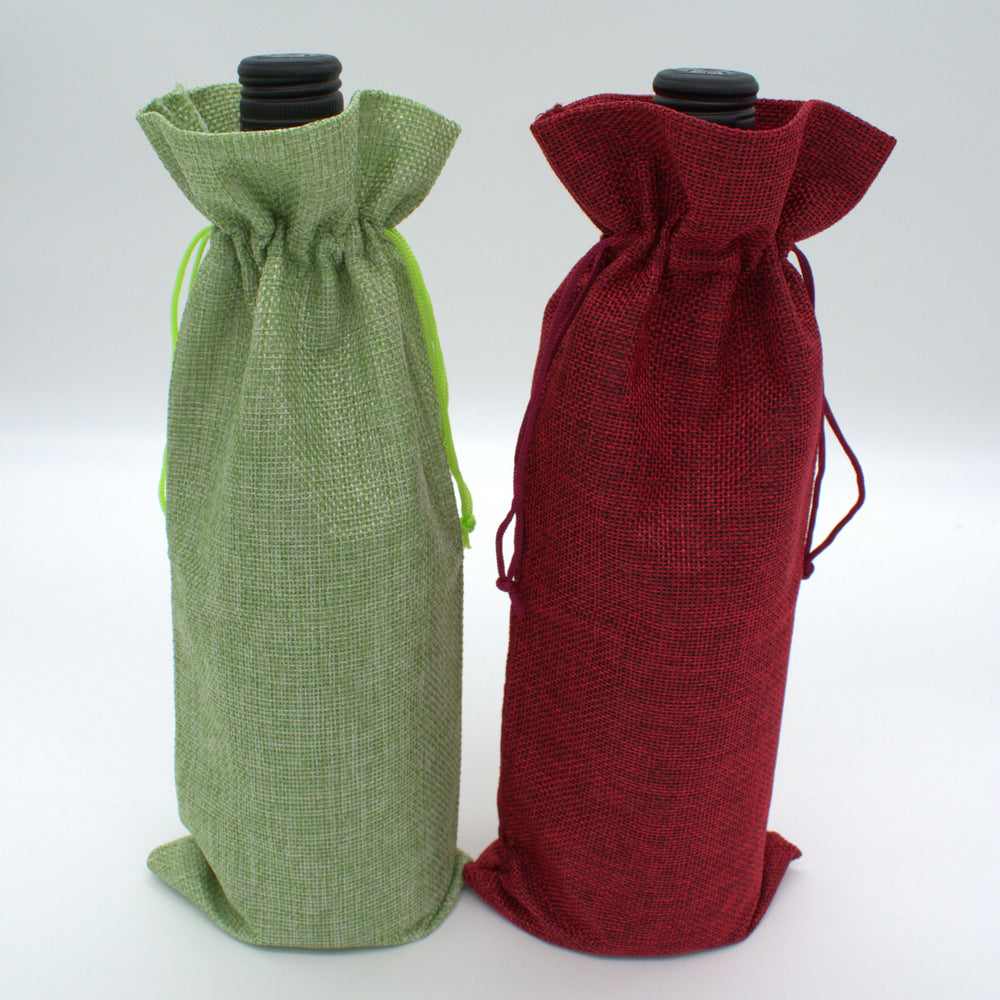 Linen Wine Bags - Blank