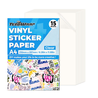 Printable Sticker Vinyl (Inkjet) - TeckWrap