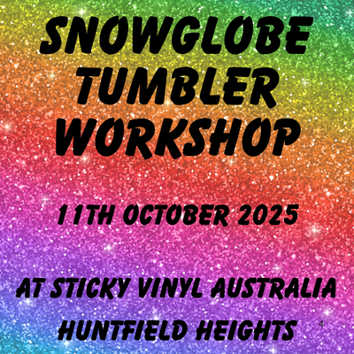 Snowglobe Tumbler Workshop - 11th October 2025