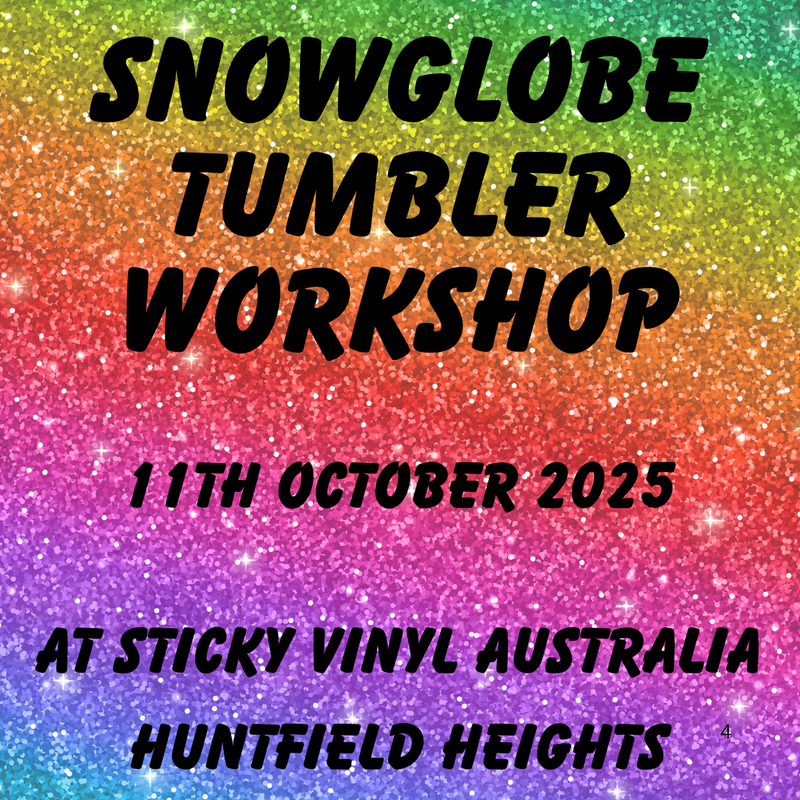 Snowglobe Tumbler Workshop - 11th October 2025