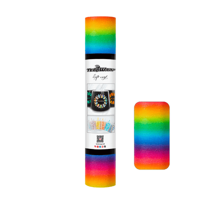 TeckWrap Rainbow Permanent Adhesive Vinyl - 30.5cm x 1.52m Roll