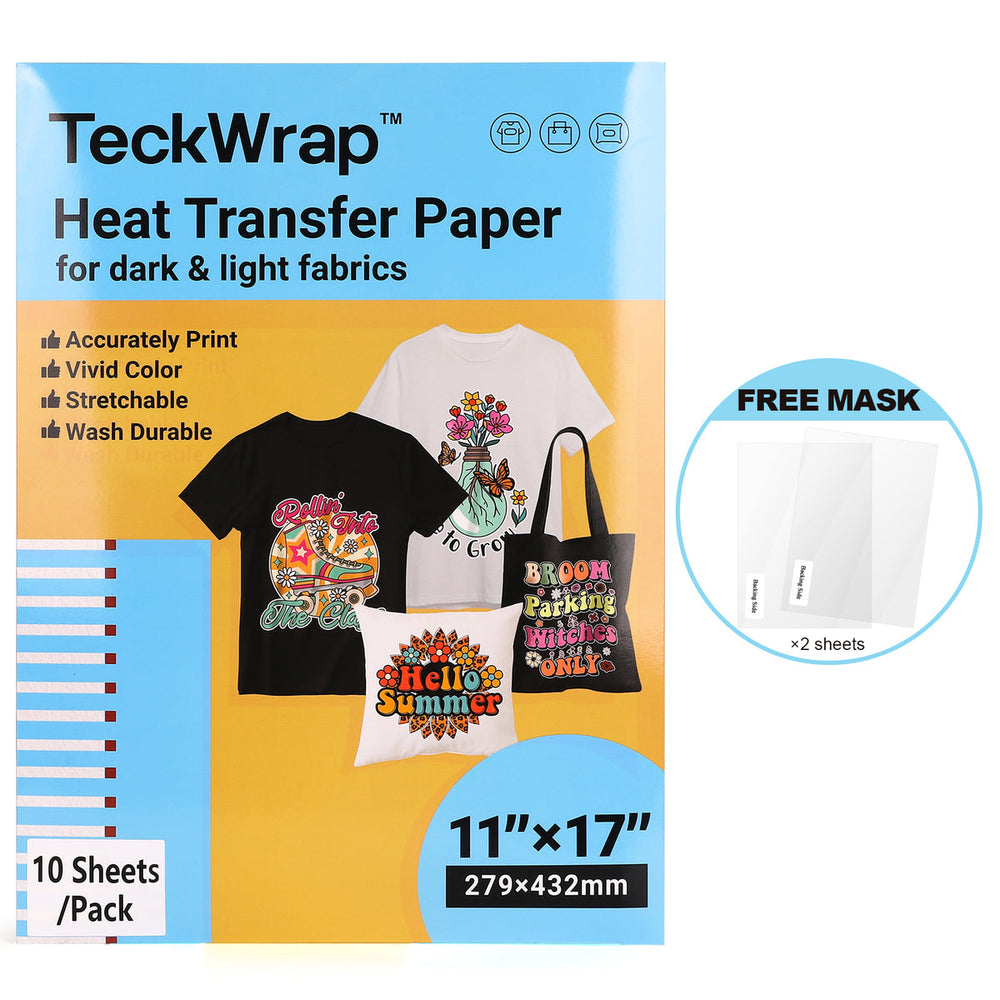 Heat Transfer Paper Ink Types Printable Heat Transfer Paper (Inkjet) - TeckWrap – Sticky Vinyl Australia