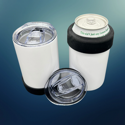 2-in-1 Stainless Steel Can Cooler and Coffee Cup Combo - Sublimation Blank