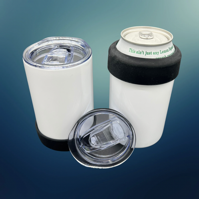 2-in-1 Stainless Steel Can Cooler and Coffee Cup Combo - Sublimation Blank