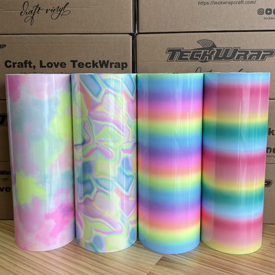 Candy Coloured - TeckWrap Permanent Adhesive Vinyl