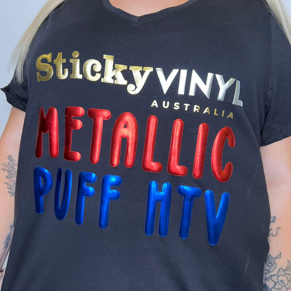 HighLift 3D Smooth Metallic Puff Heat Transfer Vinyl Sticky Vinyl highlift-3d-smooth-metallic-puff-heat-transfer-vinyl-sticky-vinyl