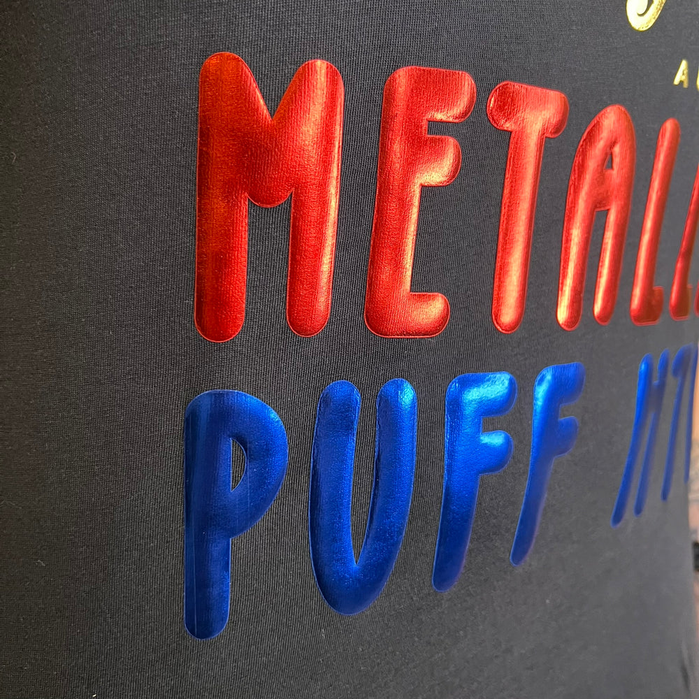 Metallic Puff HighLift 3D Smooth Metallic Puff - Heat Transfer Vinyl – Sticky Vinyl ...