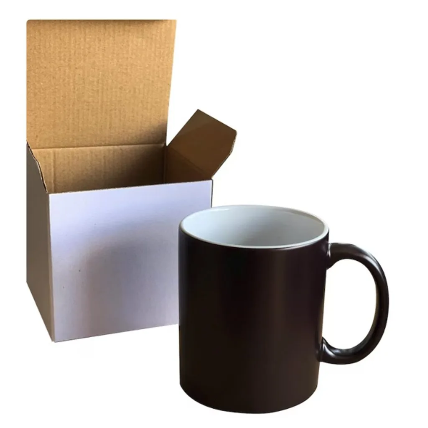 Black Heat 11oz Ceramic Magic Mug - Sublimation Blank