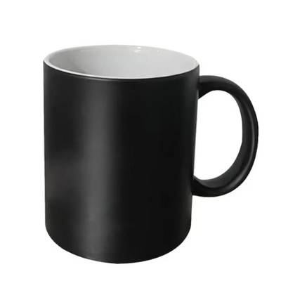 Black Heat 11oz Ceramic Magic Mug - Sublimation Blank