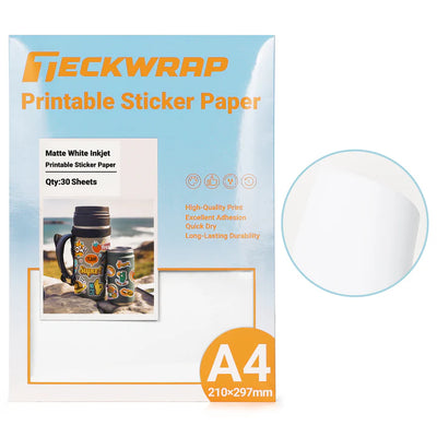 Printable Sticker Vinyl (Inkjet) - TeckWrap