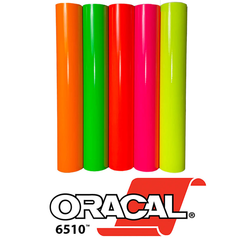 Oracal® 6510 Fluorescent - Permanent Adhesive Vinyl