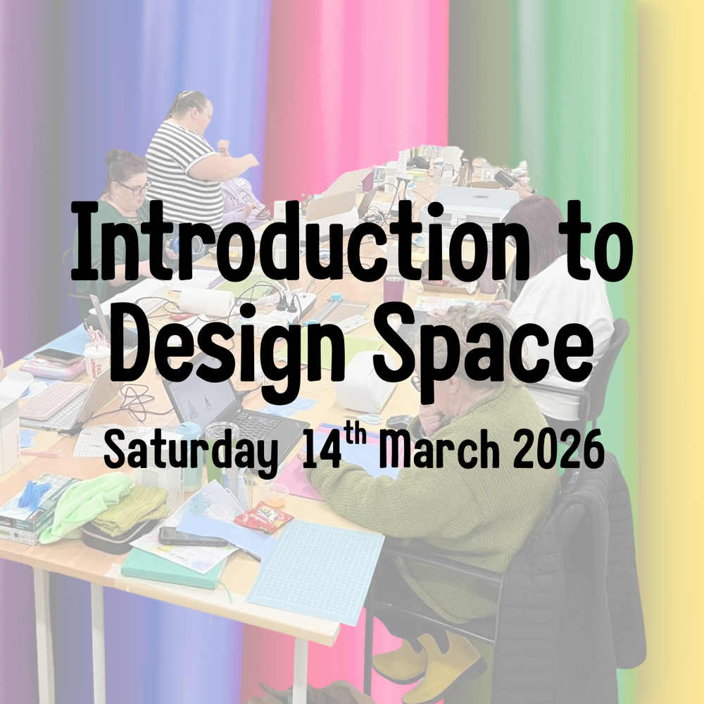 Saturday 14th March 2026: Intro to Design Space Workshop