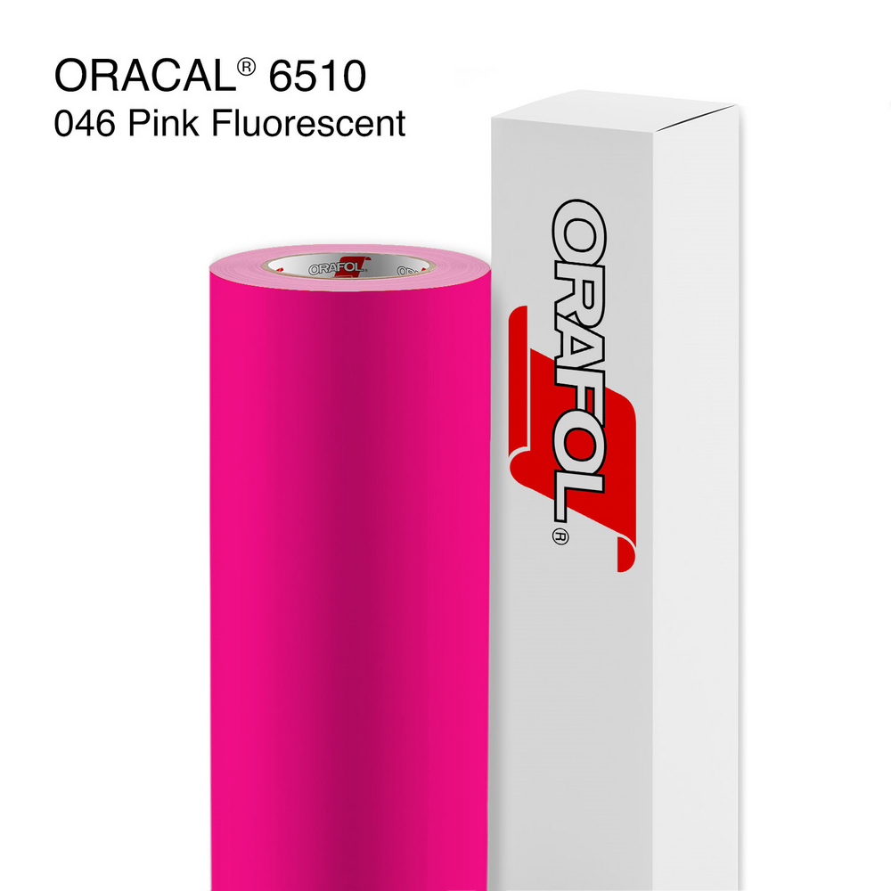 Oracal® 6510 Fluorescent - Permanent Adhesive Vinyl