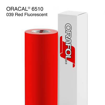 Oracal® 6510 Fluorescent - Permanent Adhesive Vinyl