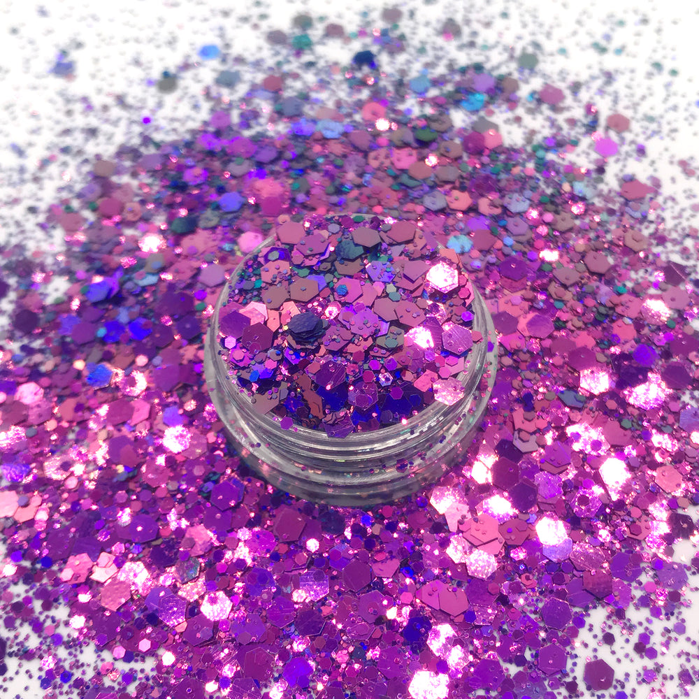 Mix Chunky Glitter – 55g Shaker Bottle