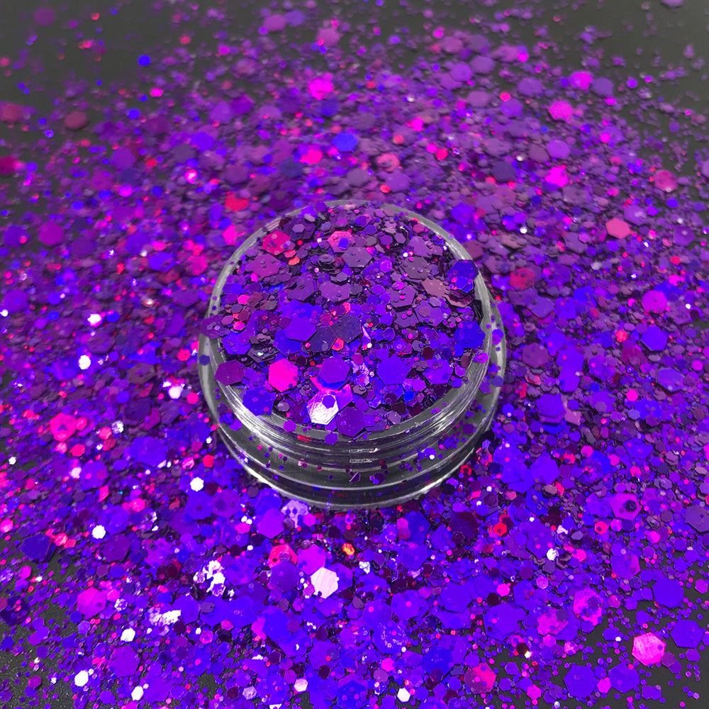 Mix Chunky Glitter – 55g Shaker Bottle