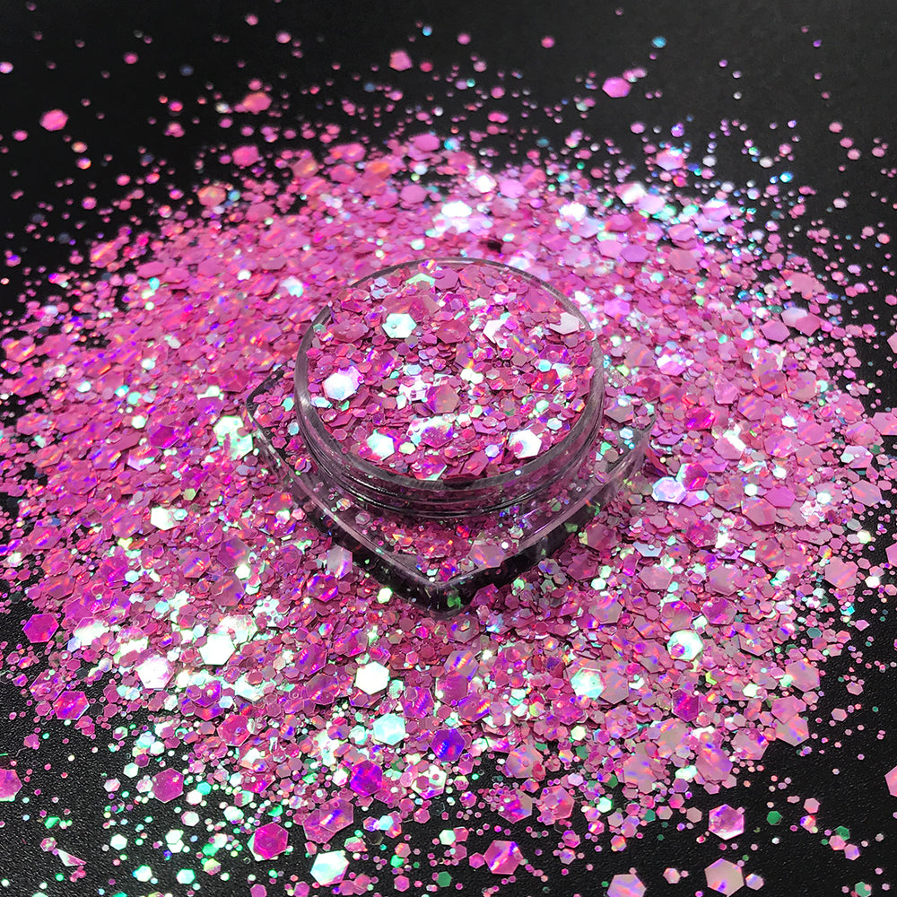 Mix Chunky Glitter – 55g Shaker Bottle