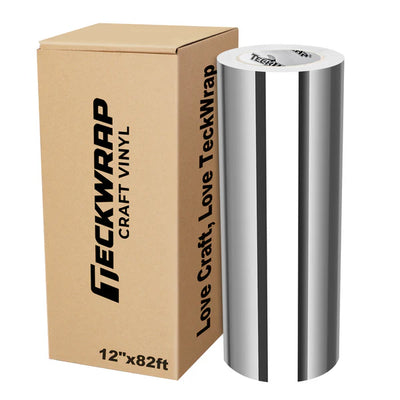 Mirror Chrome (Bubble-free) - TeckWrap Permanent Adhesive Vinyl
