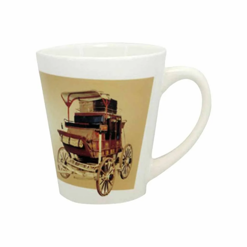 12oz Latte Mug White Blank - Sublimation