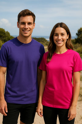 Ramo Unisex Modern Fit Coloured Tee - Blank