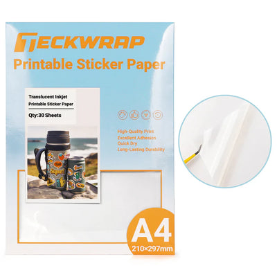 Printable Sticker Vinyl (Inkjet) - TeckWrap