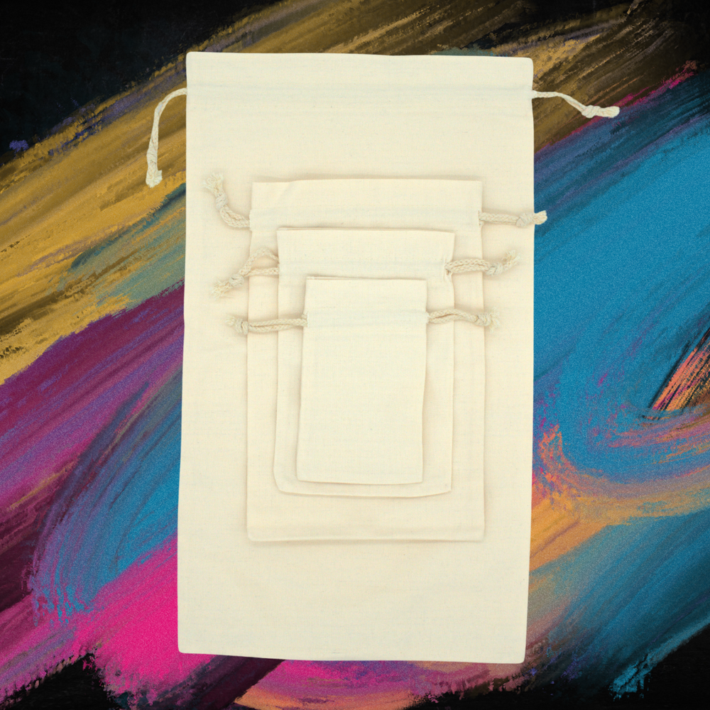 Canvas Drawstring Bag - Blank Sublimation