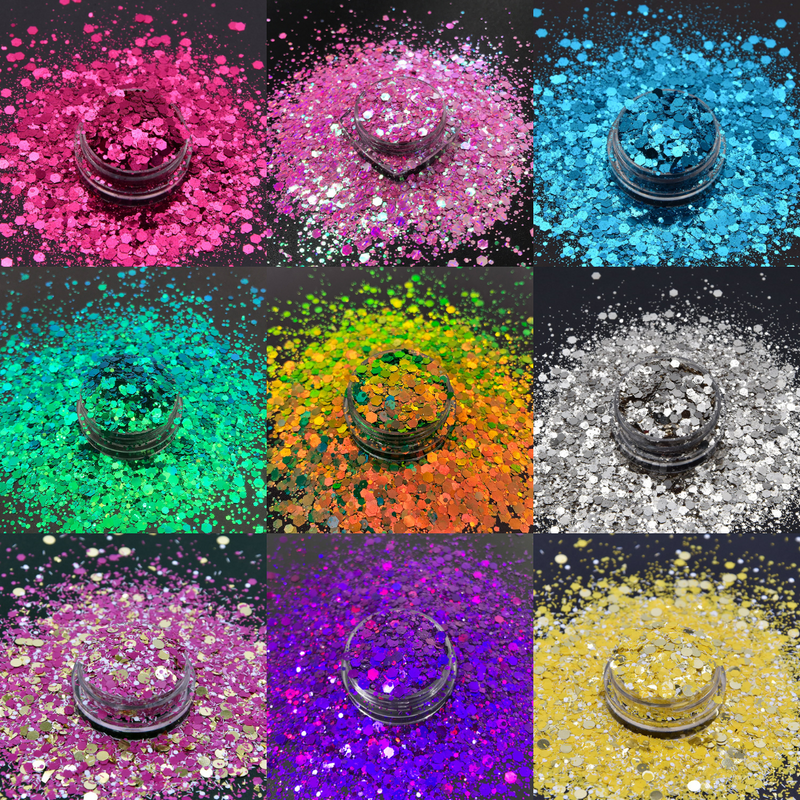 Mix Chunky Glitter – 55g Shaker Bottle