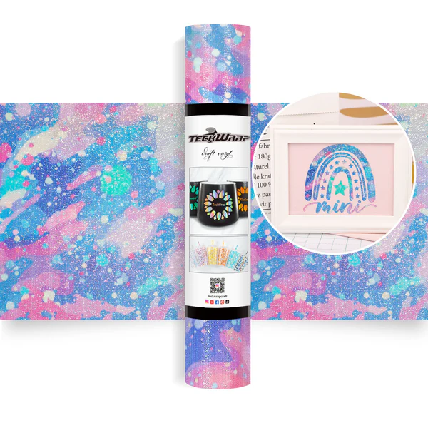 Glitter Brushed - TeckWrap Permanent Adhesive Vinyl