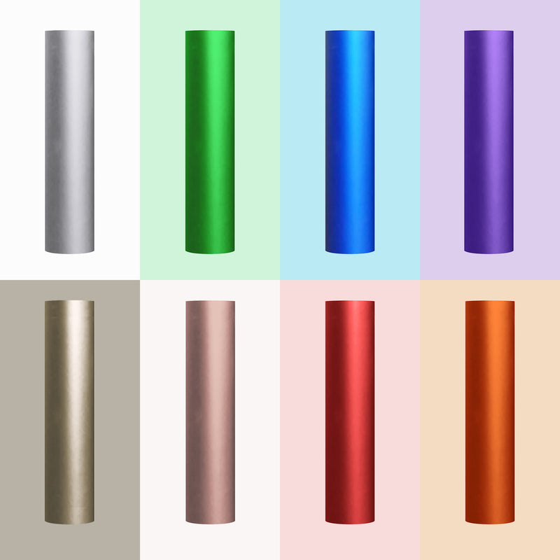 13" Metallic Matte Adhesive Smart Vinyl 90cm roll - Suitable for Maker 3, 4 and Explore 3