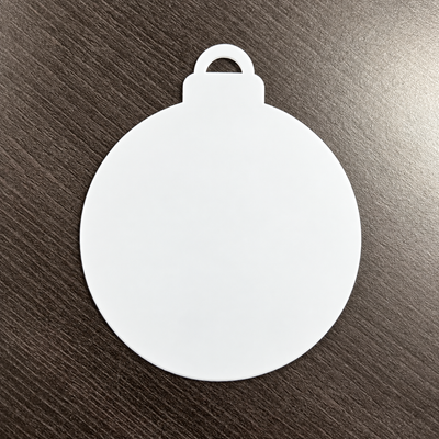 Acrylic Bauble Shapes - Blank