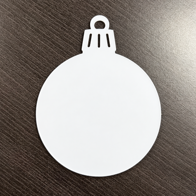 Acrylic Bauble Shapes - Blank