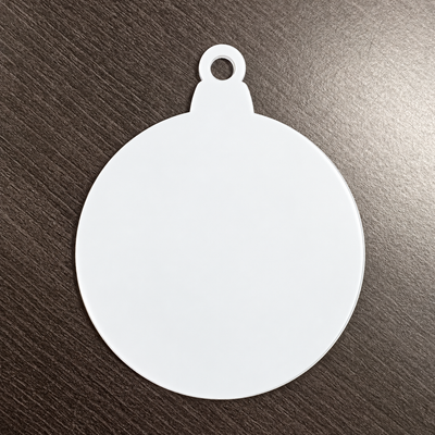 Acrylic Bauble Shapes - Blank