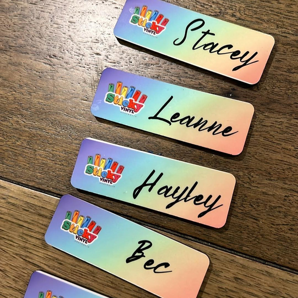 Name Badge - Sublimation Blank