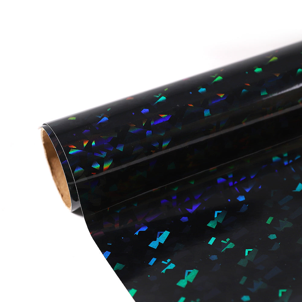 Crack Holographic - Permanent Adhesive Vinyl