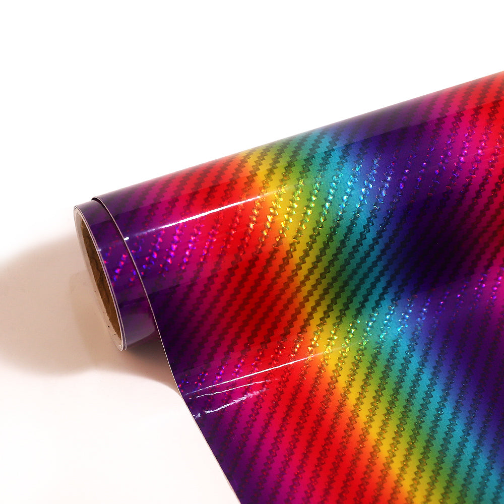 Rainbow Holographic - Permanent Adhesive Vinyl