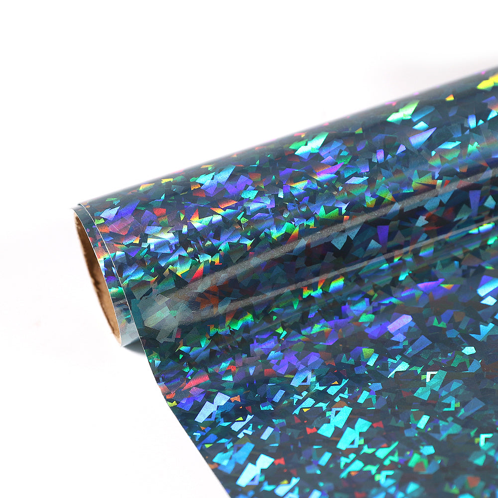 Crack Holographic - Permanent Adhesive Vinyl