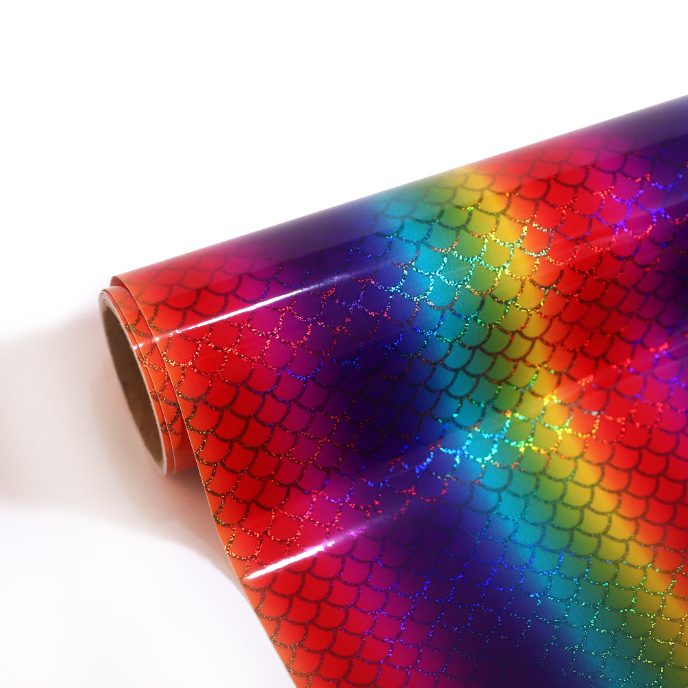 Rainbow Holographic - Permanent Adhesive Vinyl