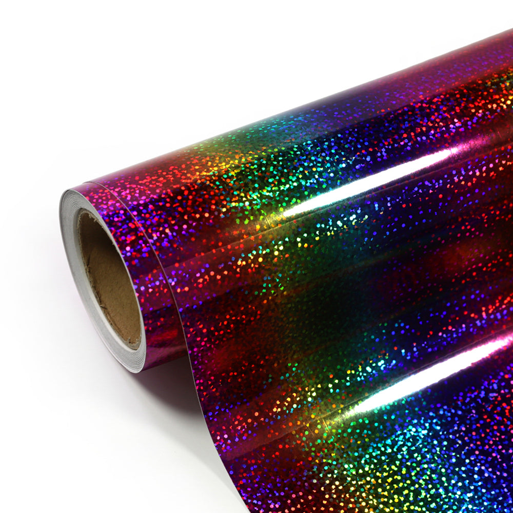 Rainbow Holographic - Permanent Adhesive Vinyl