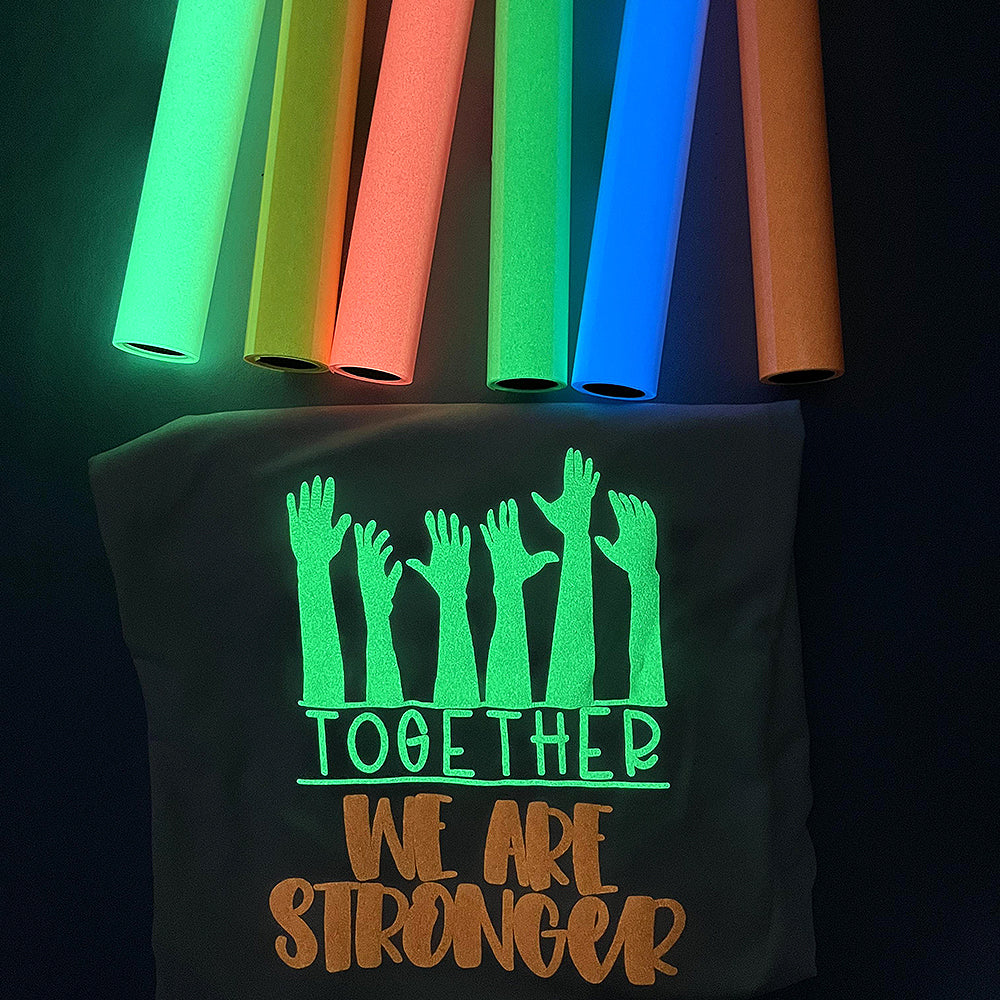 Puff Glow in the Dark - Heat Transfer Vinyl