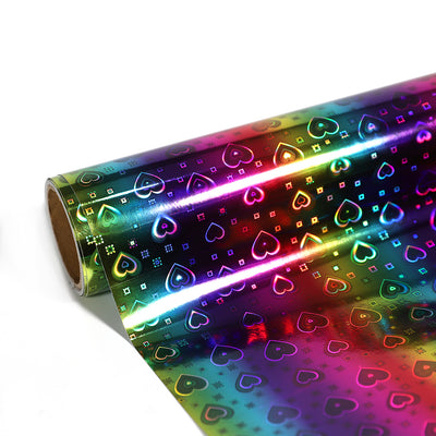 Rainbow Holographic - Permanent Adhesive Vinyl